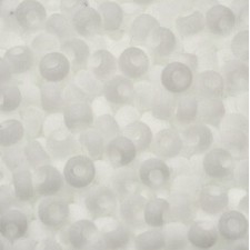 Miyuki rocailles Perlen 8/0 - Opaque matte white 8-402F