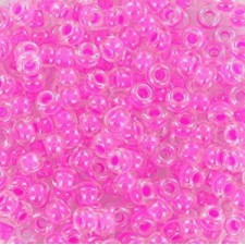Miyuki rocailles Perlen 8/0 - Luminous pink lila 8-4302