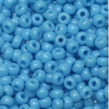 Miyuki rocailles Perlen 8/0 - Opaque turquoise blue 8-413