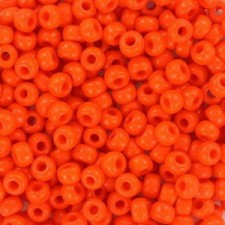 Miyuki rocailles Perlen 8/0 - Opaque orange 8-406