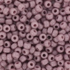 Miyuki rocailles Perlen 8/0 - Opaque mauve 8-410