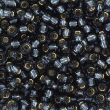 Miyuki rocailles Perlen 8/0 - Silverlined montana 8-2426