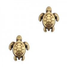 DQ metal bead Turtle Antique bronze