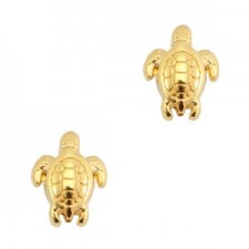 DQ metal bead Turtle Gold