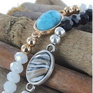 New 12 December - Beautiful Polaris Elements oval Cabochons
