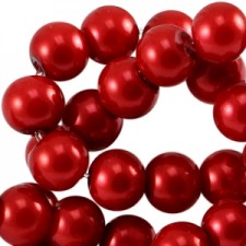 Glasperlen Top Qualität 14mm Rot
