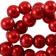 Glasperlen Top Qualität 14mm Rot