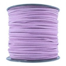 Imi Suede koord 3mm - Antique rose