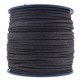 Faux Leather Suede cord 3mm - Dark brown