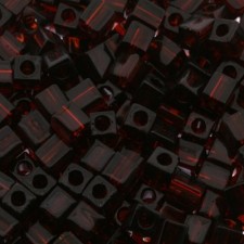 Miyuki Squares - Würfel 4mm - Dark topaz SB-134