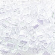 Miyuki Squares - Würfel 4mm - Crystal luster SB-160
