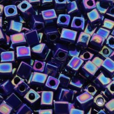 Miyuki Squares - Würfel 4mm - Opaque cobalt ab SB-414R