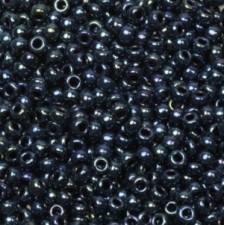 Miyuki rocailles Perlen 11/0 -  Metallic iris gunmetal 11-456