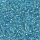Miyuki rocailles Perlen 11/0 -  Silverlined aqua 11-18