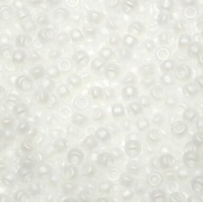 Miyuki rocailles Perlen 11/0 - Transparant matte ab crystal 11-131fr