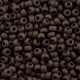 Miyuki rocailles Perlen 6/0 - Opaque matte chocolate 6-409F