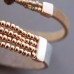 DQ metal end cap (Ø5x2mm) with 2 stringing holes Gold