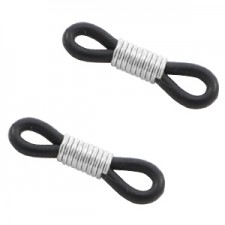 Ends for Eyeglass Chain/Holder Black