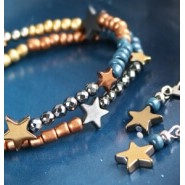New 27 November - Beautiful shapes and colors Hematite beads