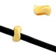 DQ Metall Schieber Twist Ø 3x2mm Gold