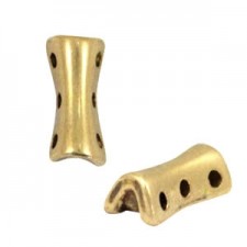 Metall Perlen DQ Verteiler/Spacer 11x4mm Antik Bronze