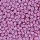 SuperDuo Beads 2.5x5mm Pearl Coat - Flamingo