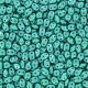 SuperDuo Beads 2.5x5mm Pearl Shine - Lt Green