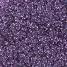 SuperDuo Beads 2.5x5mm Amethyst