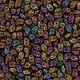 SuperDuo Beads 2.5x5mm Matte - Metallic Gold Copper Iris