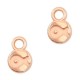 DQ metal charm 6mm Fish Rosegold