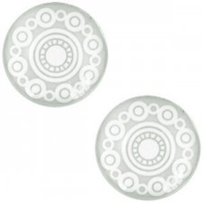 Basic cabochon Zeeuwse knob 20mm Light grey