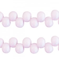 Glass beads 6mm A-symmetrical Light lilac