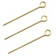 DQ metal Eyepins 25mm Gold