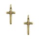 DQ Metal charm Cross with eyelet Antique bronze
