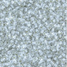 Toho seed beads 11/0 round Silver-Lined Crystal - TR-11-21