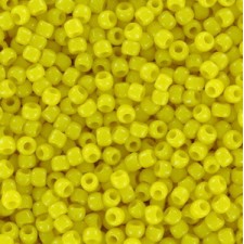 Toho seed beads 11/0 round Opaque Sunshine - TR-11-42B