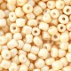 Seed beads - ± 4 mm Ochre yellow opaque