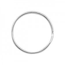 Metal Keychain Ring 24mm Antique silver