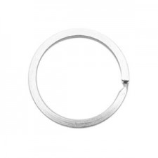 Metal Keychain Ring 25mm Antique silver