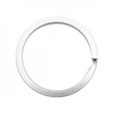 Metal Keychain Ring 30mm Antique silver