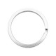 Metal Keychain Ring 30mm Antique silver
