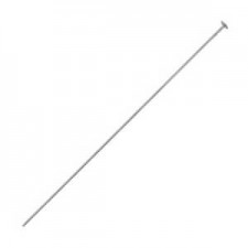 DQ metal head pins 50mm Antique silver