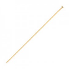 DQ metal head pins 50mm Rosegold