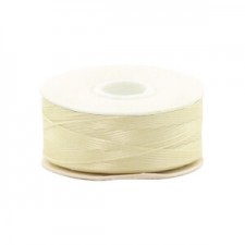 Beadalon Beading Thread Nymo D Cream White