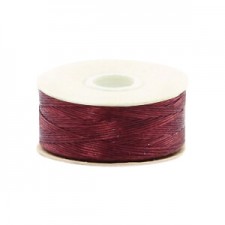 Beadalon Beading Thread Nymo D Burgundy Red