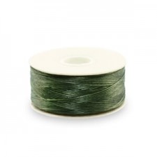 Beadalon Beading Thread Nymo D Olive Green