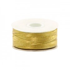 Beadalon Beading Thread Nymo D Gold