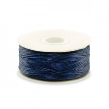 Beadalon Beading Thread Nymo D Deep Dark Blue