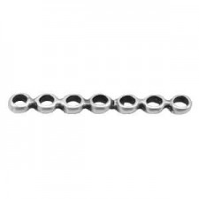 TQ metal connector / spacer 7 rings Antique silver