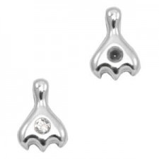 TQ Metal charm with setting for PP32 Chaton Antique silver 